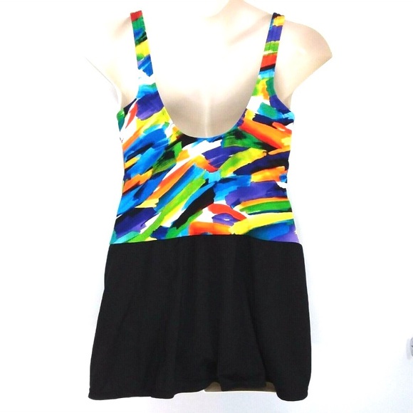 Catalina Rainbow Multicolored One Piece Swimsuit - Picture 2 of 13